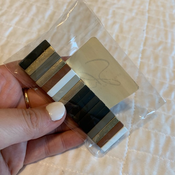 Bangle bracelet and druzy earring set - Picture 4 of 5